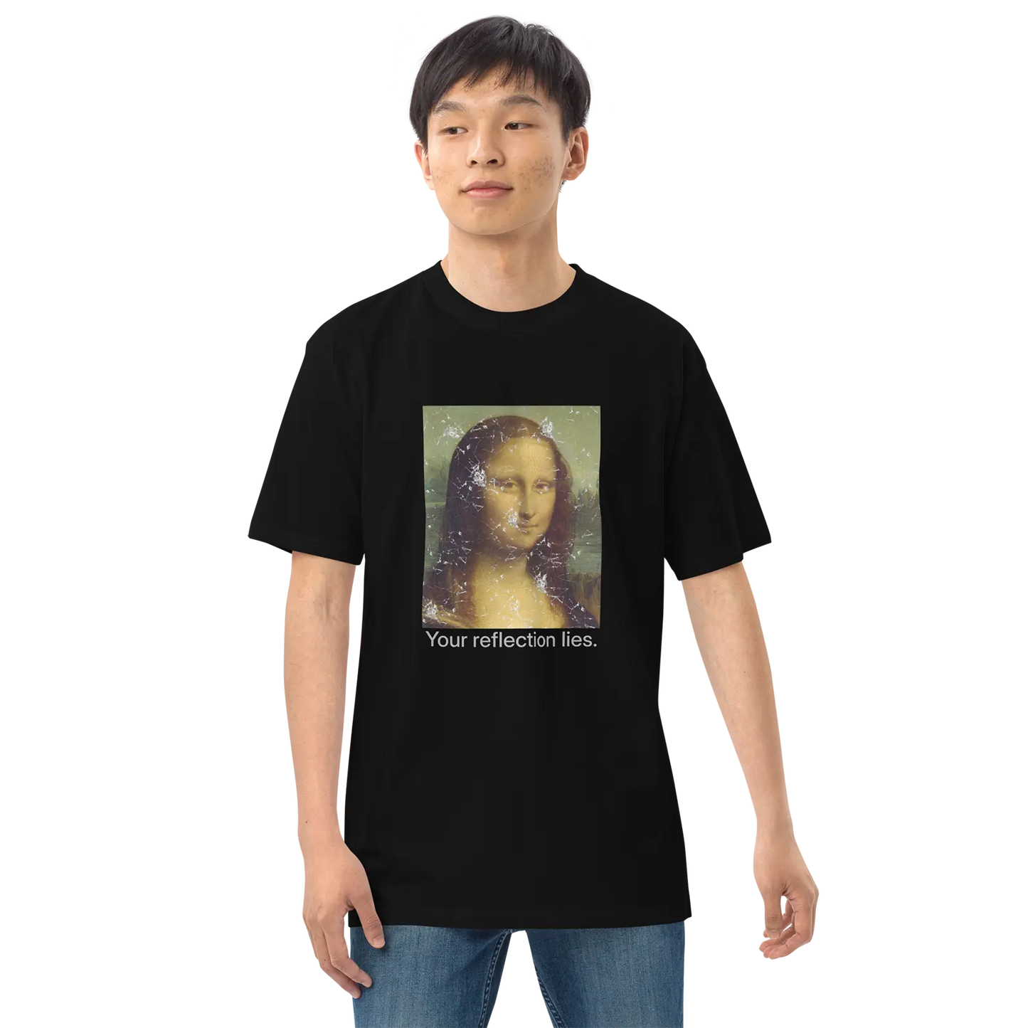 Fractured Mirror — Your reflection lies • Jet Black