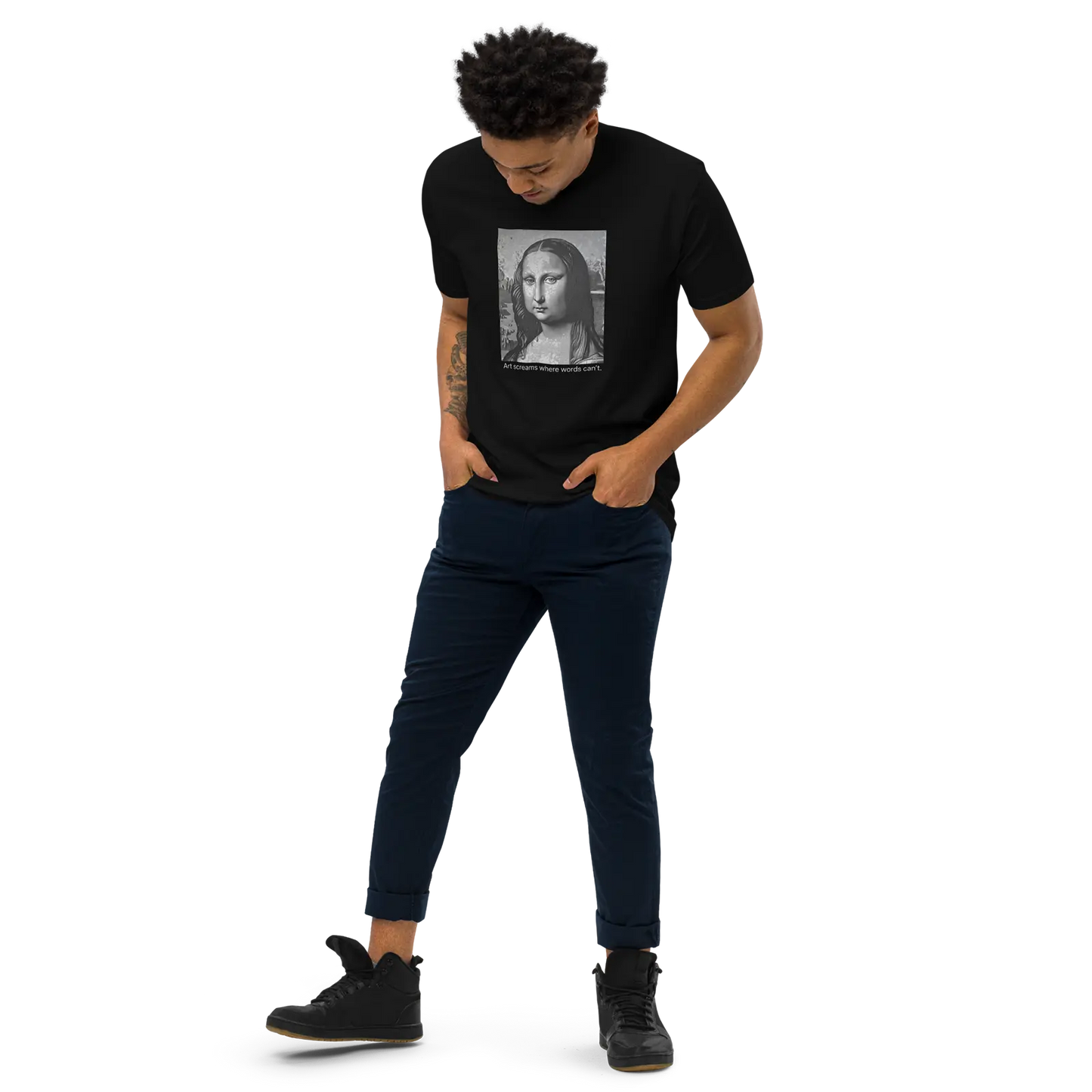 Street Stare — Art screams where words can’t • Jet Black